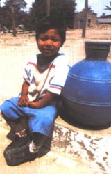bambino peruviano