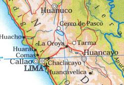 cartina Perù